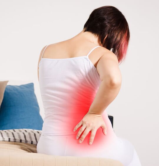 Lumbar osteochondrosis symptoms